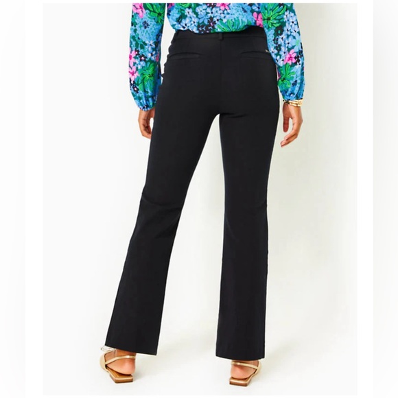 NWT/NIP Lilly Pulitzer Kidman BI-Stretch pant in Noir Size 8 Black Style# 014473 - Picture 3 of 15